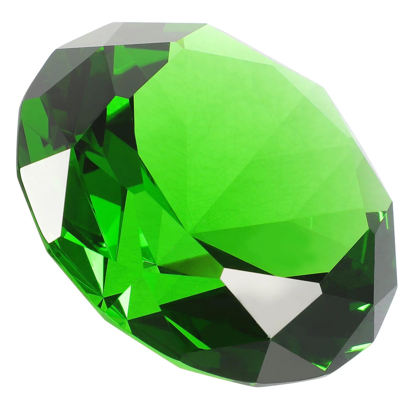 

Crystal Table Centerpiece Transparent Glass Diamond Wedding Party Decor Vase Filler Desktop Ornament Fake Diamond Gems