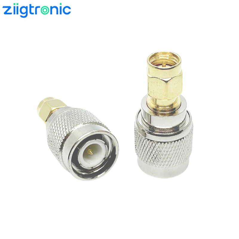SMA Male to TNC Male Cable Adapter Gender Changer Connector for Radio LTE Antenna Router