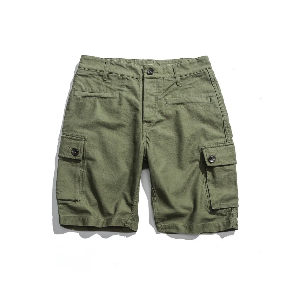 Vintage French  M47 Dead Stock OG107 Shorts Workwear Style Cotton Youth Summer Casual Pants mid Waist No Stretch