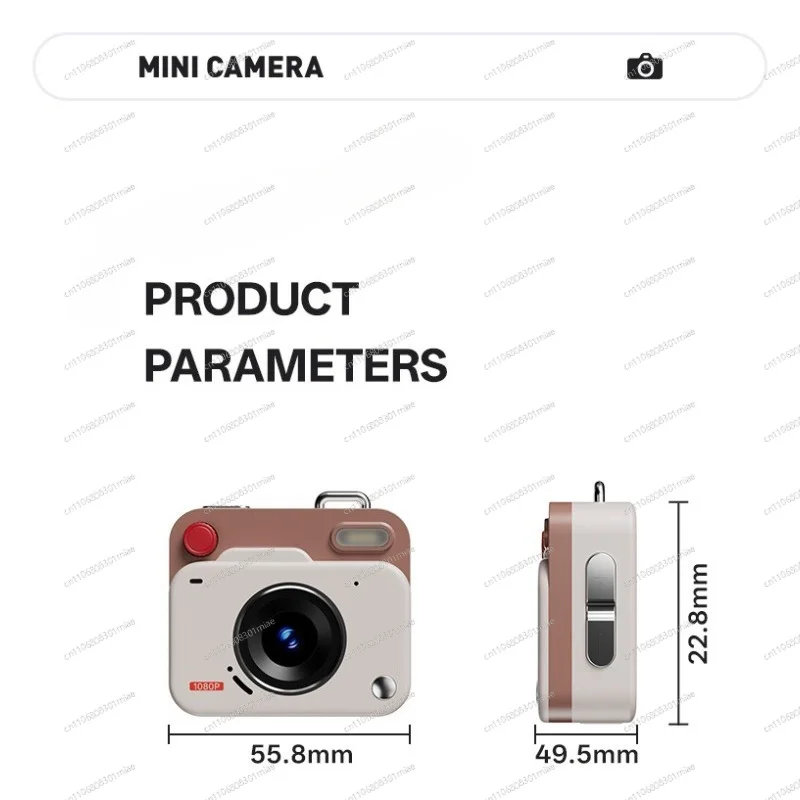 Retro Mini Digital Camera High Pixel Student Campus Camera Photo Video Recording