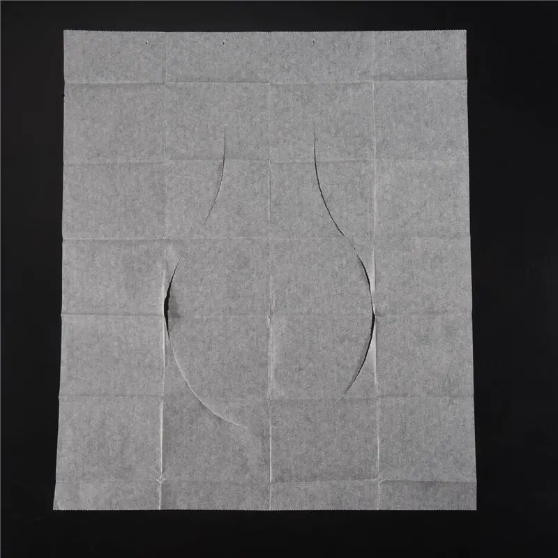 ABZC-100Pcs/Pack Disposable Toilet Seat Cover Mat Waterproof Toilet Paper Pad For Travel/Camping Bathroom Accessiories