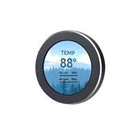 Discount 2.1 Inch IPS USB Water-Cooled Screen 480x480 Secondary Display CPU GPU RAM HDD Monitor 360 Rotation for Computer Black