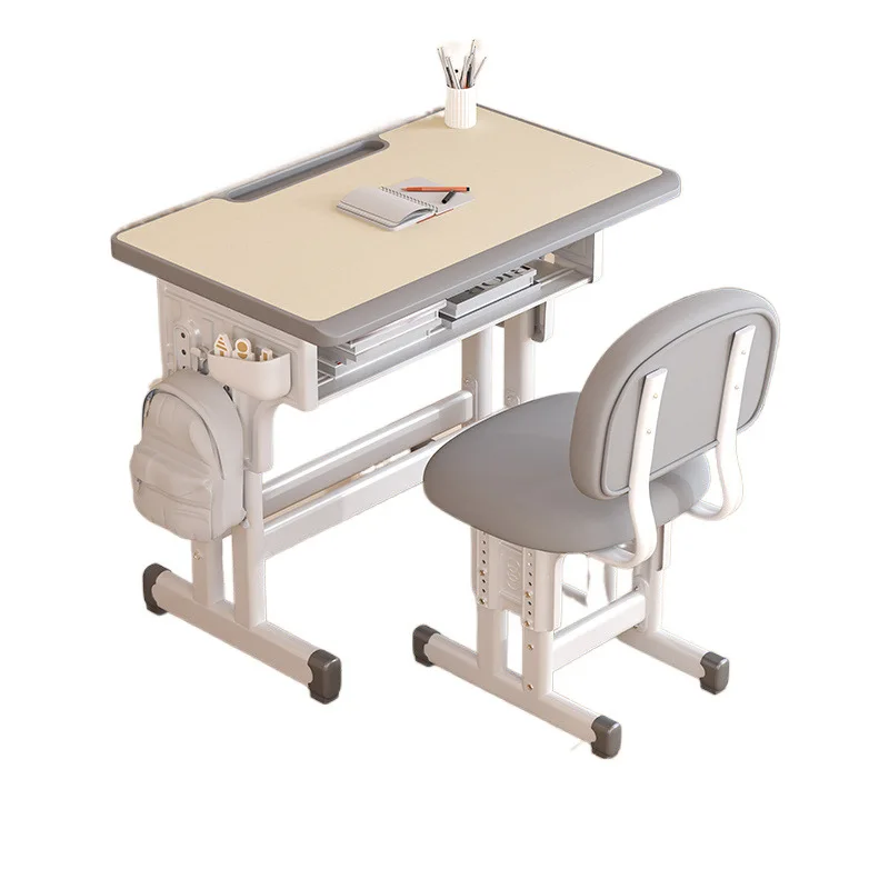 

Junior high school students desks and chairs set school home writing