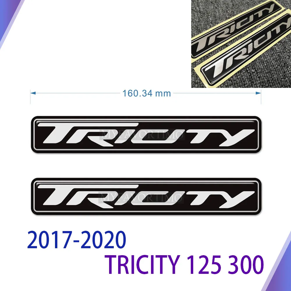 Motocicleta Adesivos para Yamaha Tricity, Emblema, Decalques, Acessório Tank Pad, Scooter Adesivos, Carenagem, 2017, 2018, 2019, 2, 125, 300