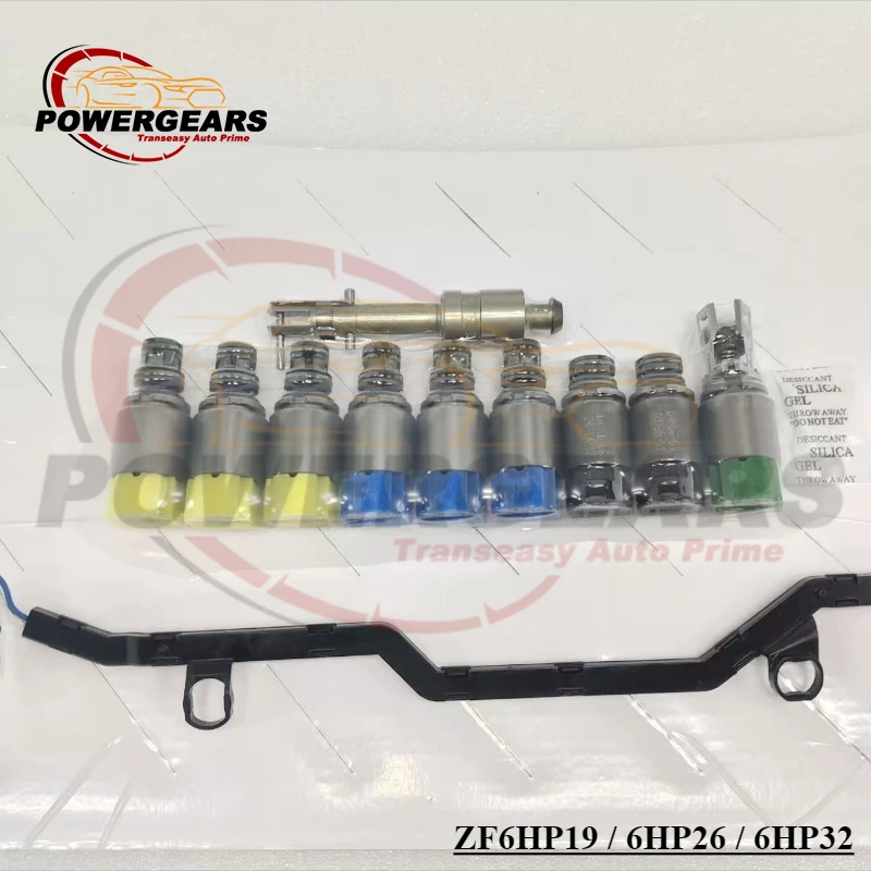 

11PC ZF6HP19 / 6HP26 / 6HP32 Transmission Solenoid Kit ( 1068298043 ) OEM High Quality Fits For BMW / Jaguar