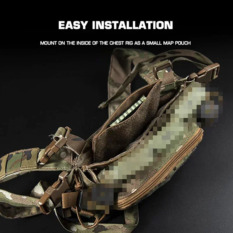Tactical Molle D3CRM Chest Drill Management Bag Expansion Bag Hidden Storage Bag Pocket Vest Backpack