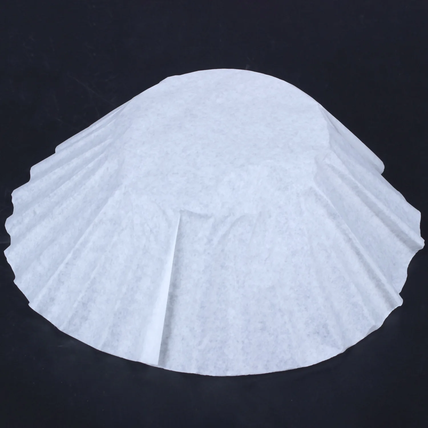 SEWS-500Pcs 25Cm Sheets American Commercial Coffee Filter Paper Basket Coffee Filters Coffee Ware Coffee Filters (White)