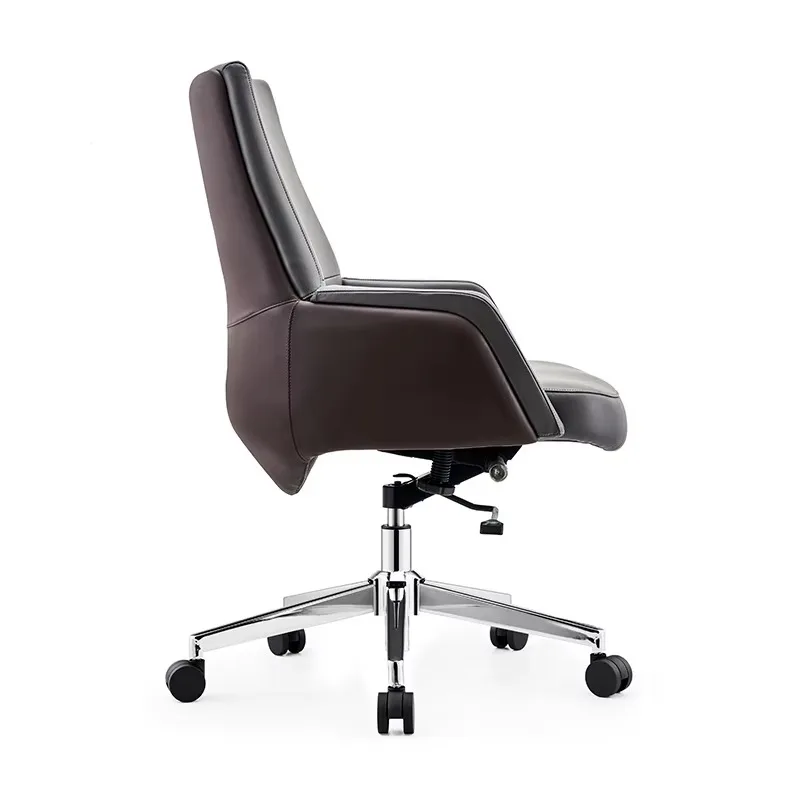 Home Boss Computer Chair Soft Mid Back Leather Executive Office Chairs for Work