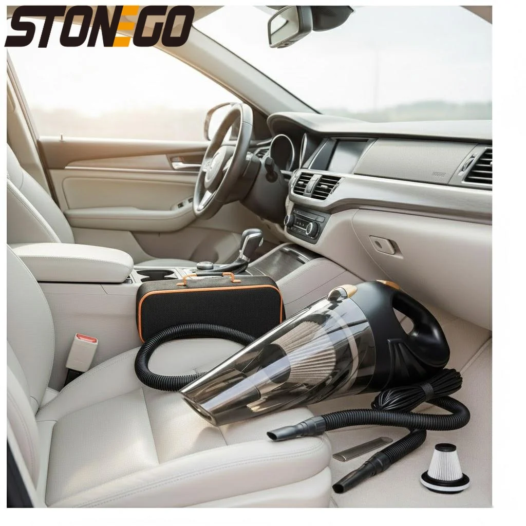 

Портативный автомобильный пылесос 12В, ручной пылесос для сухой и влажной уборки салона автомобиля, мощный, автоаксессуар