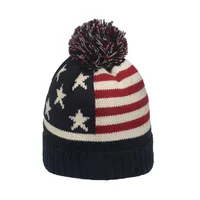 Winter Beanie Cuffed Knit Warm Hat for Men Women Youth Boys Girls American Flag Outdoor Ski Sports Hiking Caps - Image 4