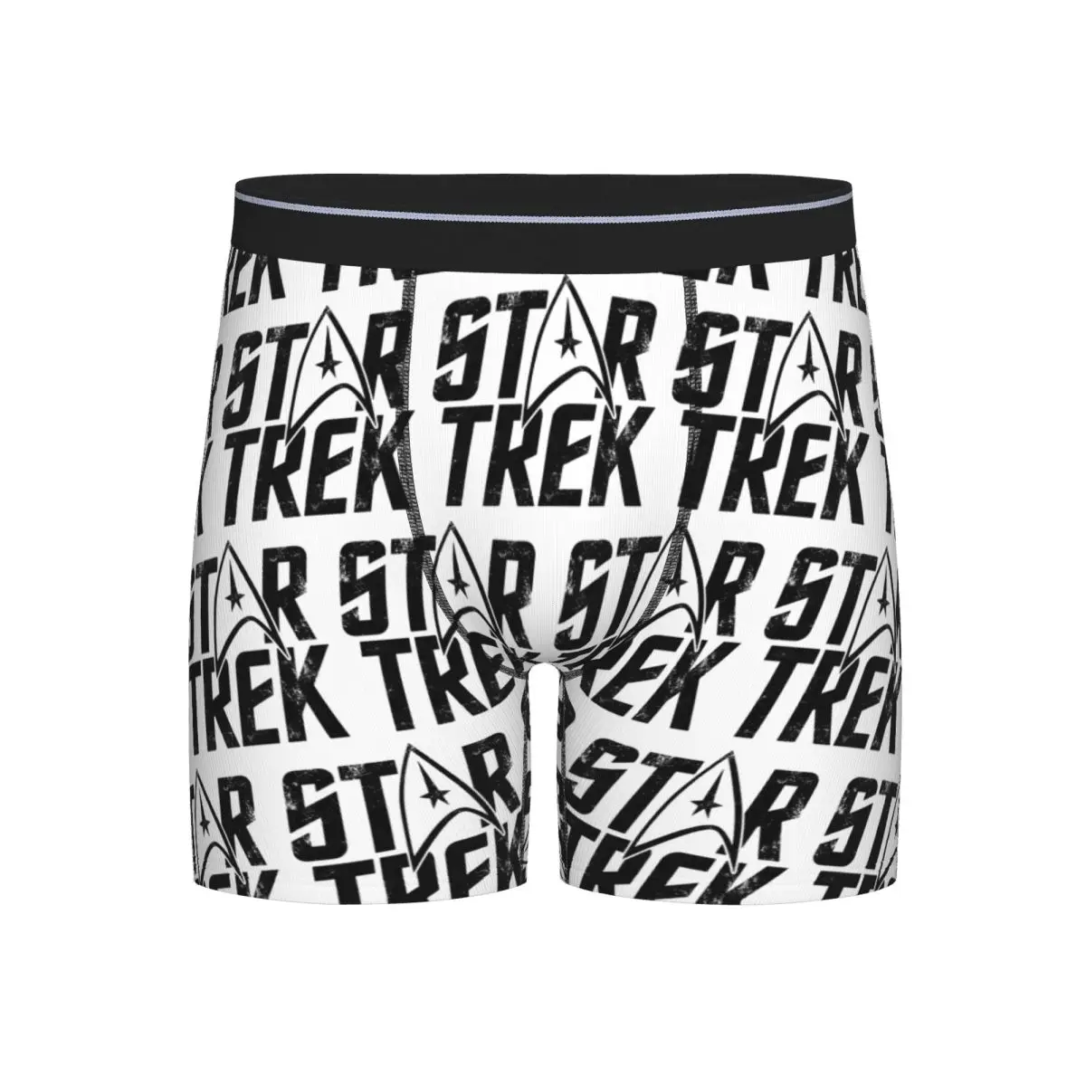 

Long Boxer Underpants Shorts Star Treks Science Fiction TV Series Panties Men Ventilate Underwear for Homme Man Boyfriend Gifts