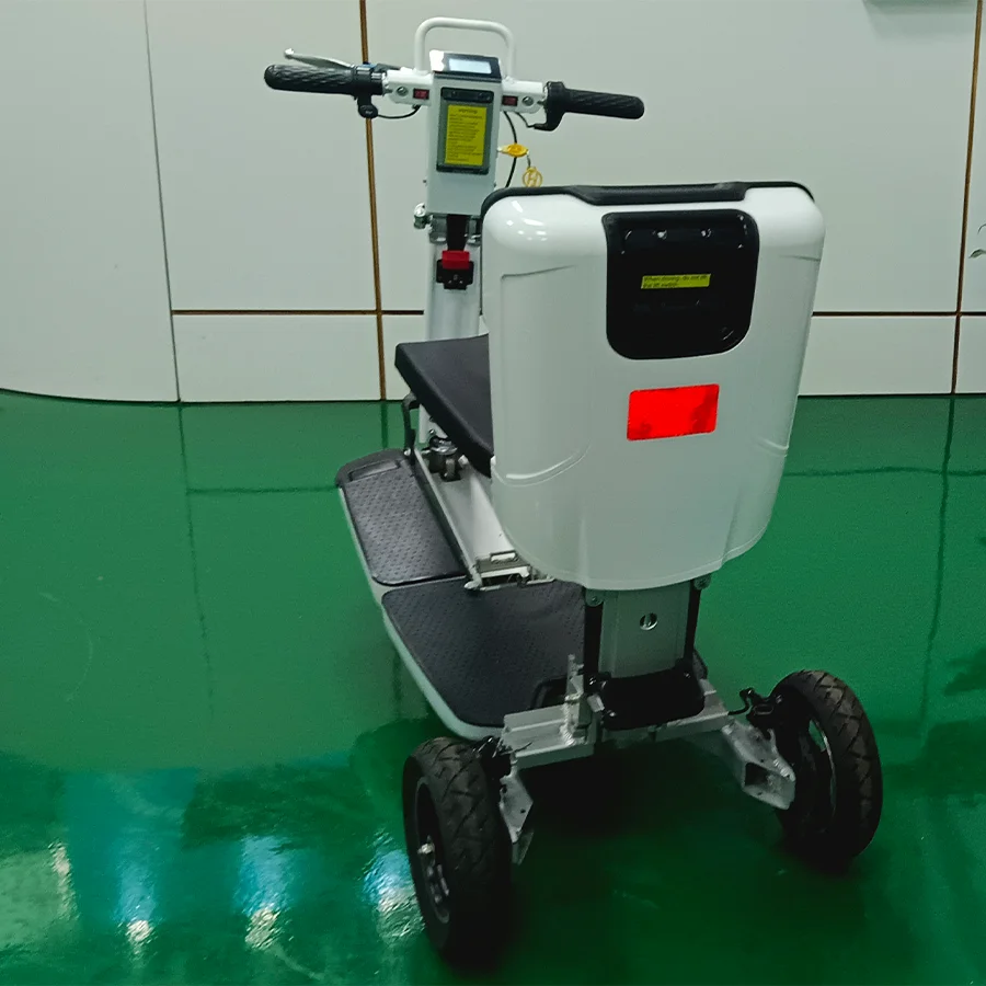 Small Electric Mobility Scooter Luggage Folding Adult Disabled Tricycle Lithium Battery Portable Scooter For The Elderly