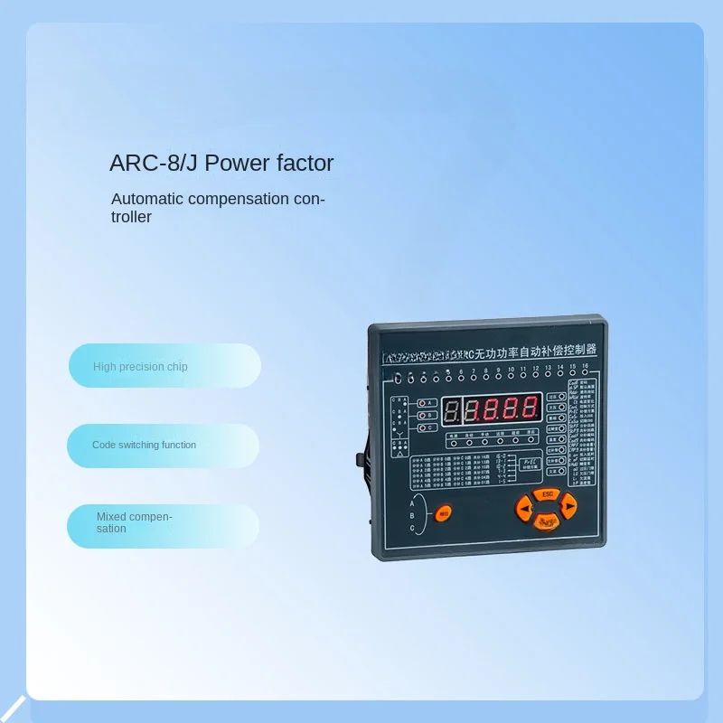 Arc-8/J Power Factor Automatic Compensation Controller Low Voltage Distribution System Switching Control 485