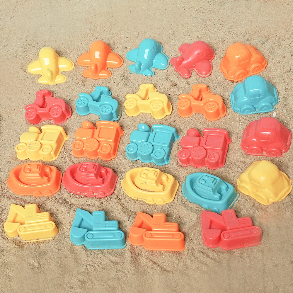 20Pcs Beach Toys Set Summer Outdoor Games Sand Play Plastic Bucket Watering Bottle Shovels Panda Beach Water Game Toy Tools Gift