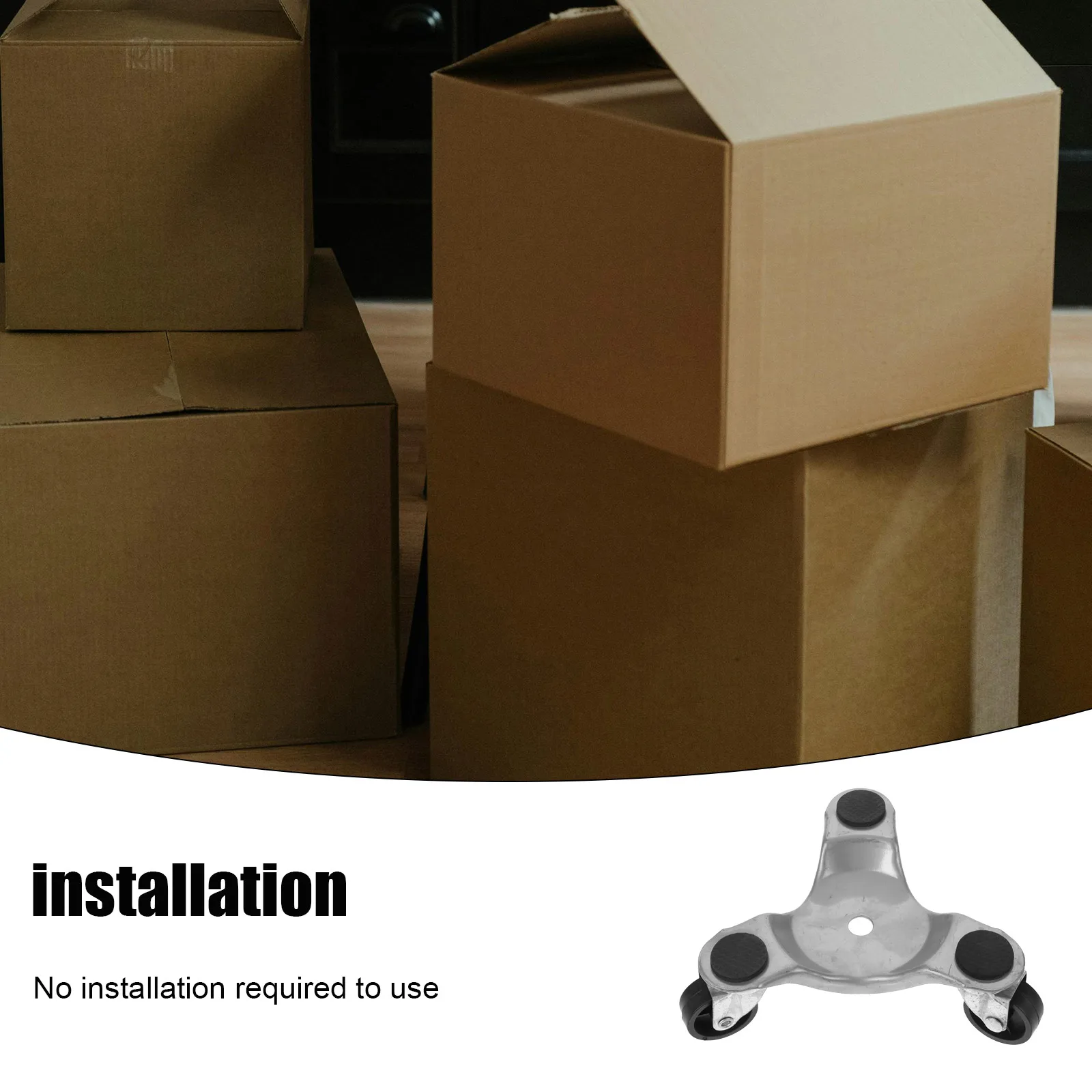 

niture Mover Tool Heavy Duty y for Wood Floors Adjustable Sliders Wheels Strong Triangular Construction Suitable Home