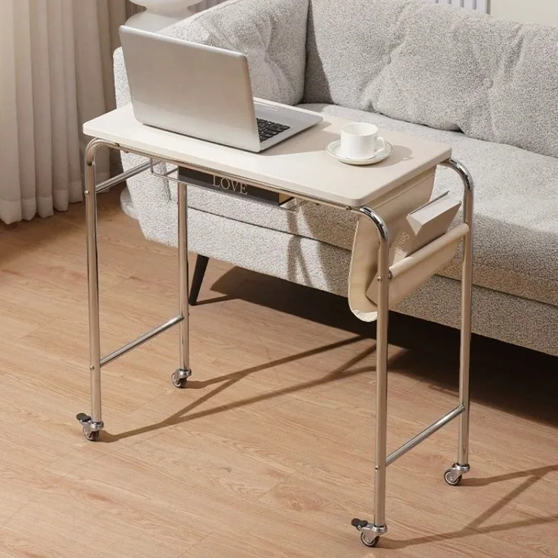 الشمال مكتب منزلي المنزلية طالب طاولة كتابة أريكة الجانب السرير الجدول للإزالة مكتب الكمبيوتر طاولة صغيرة السرير كسول الجداول