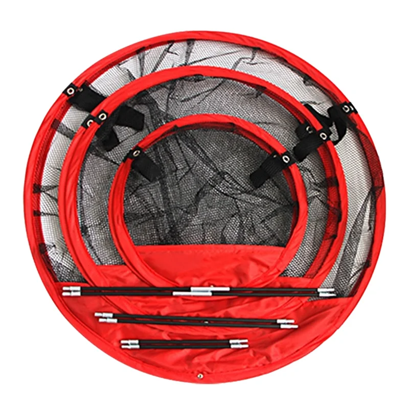 

3Pcs Foldable Golf Chipping Nets Golf Chipping Practice Net Golf Chipping Nets Foldable Cages Target System With Carrying Bag
