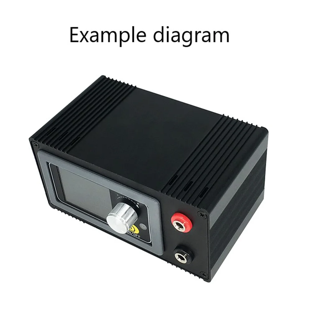 Wiele interfejsów ze stopu aluminium Zestaw obudowy DIY do konwertera Buck Boost XYH3606 CNC DC, tylko obudowa