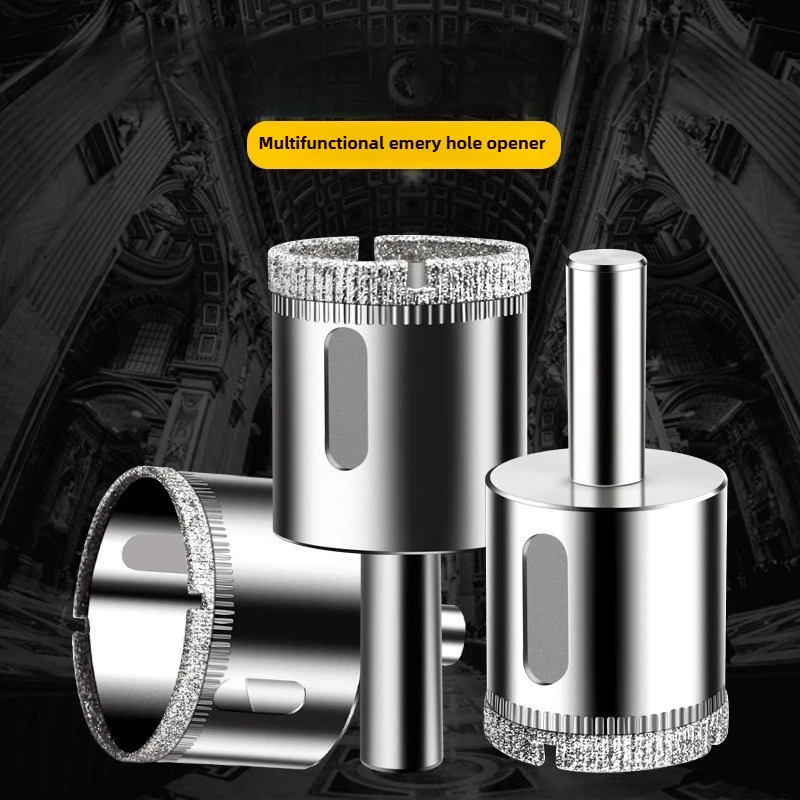 10PCS 3-50mm Diamond Coated Drill Bit Hole Saw for Glass Marble Granite Stone Tile Ceramic Hole Saw Drilling Bit