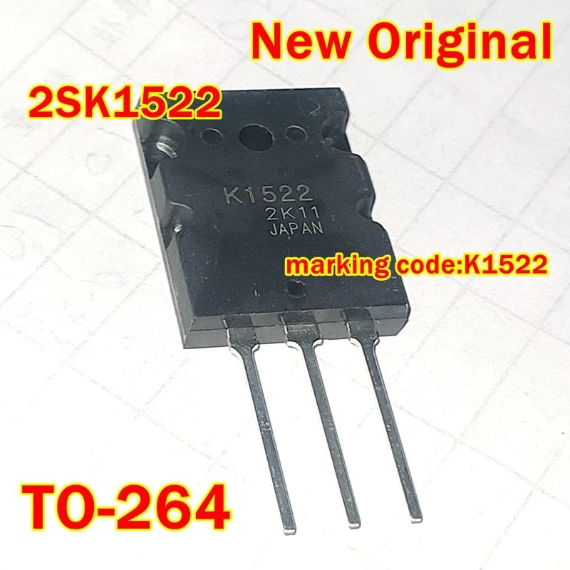 

1pcs to 100pcs 2SK1522-E 2SK1522 New Original TO-264 marking code:K1522 Silicon N-Channel MOS FET