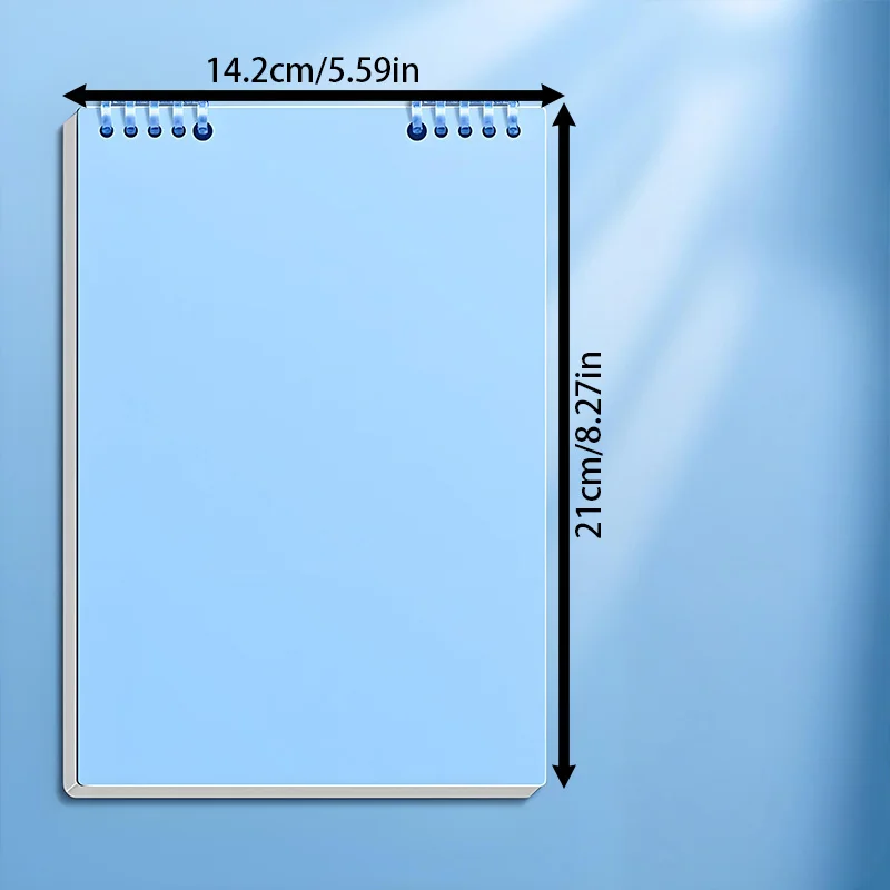 Wirebound Journal with Detachable Pages - Smooth Writing Notebook for Students