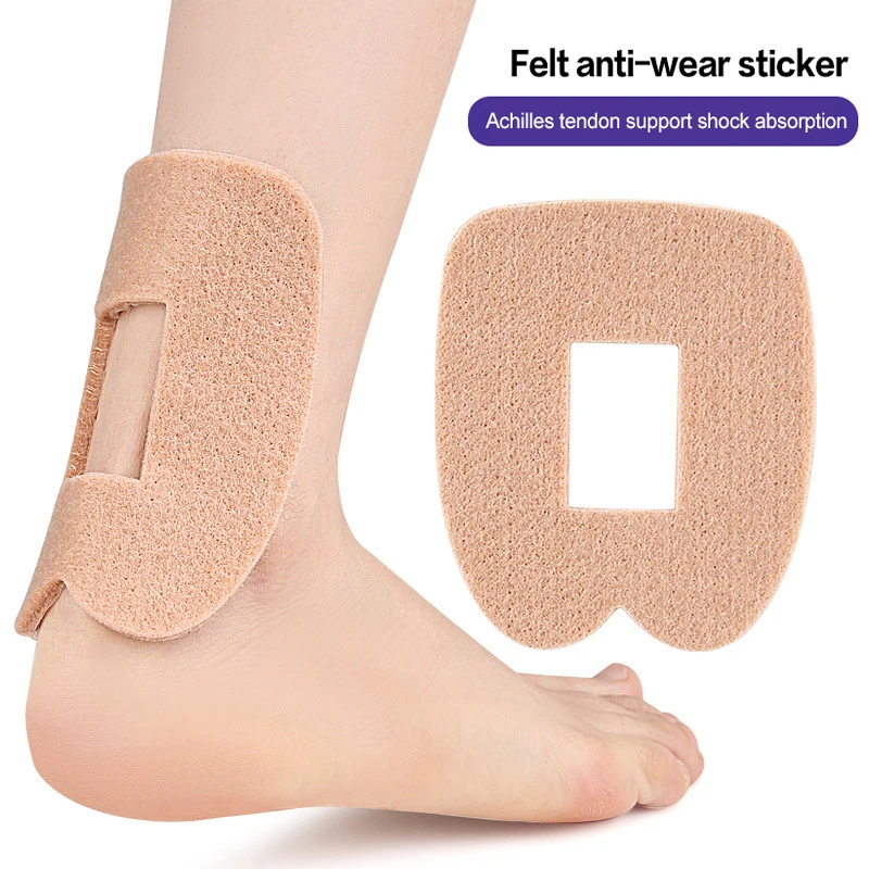 Almohadillas de fieltro para pies, cojines adhesivos antidesgaste, almohadillas de fieltro suaves para mujeres y hombres, soporte para el antepié, alivio del dolor, 1/2/4/6 Uds.