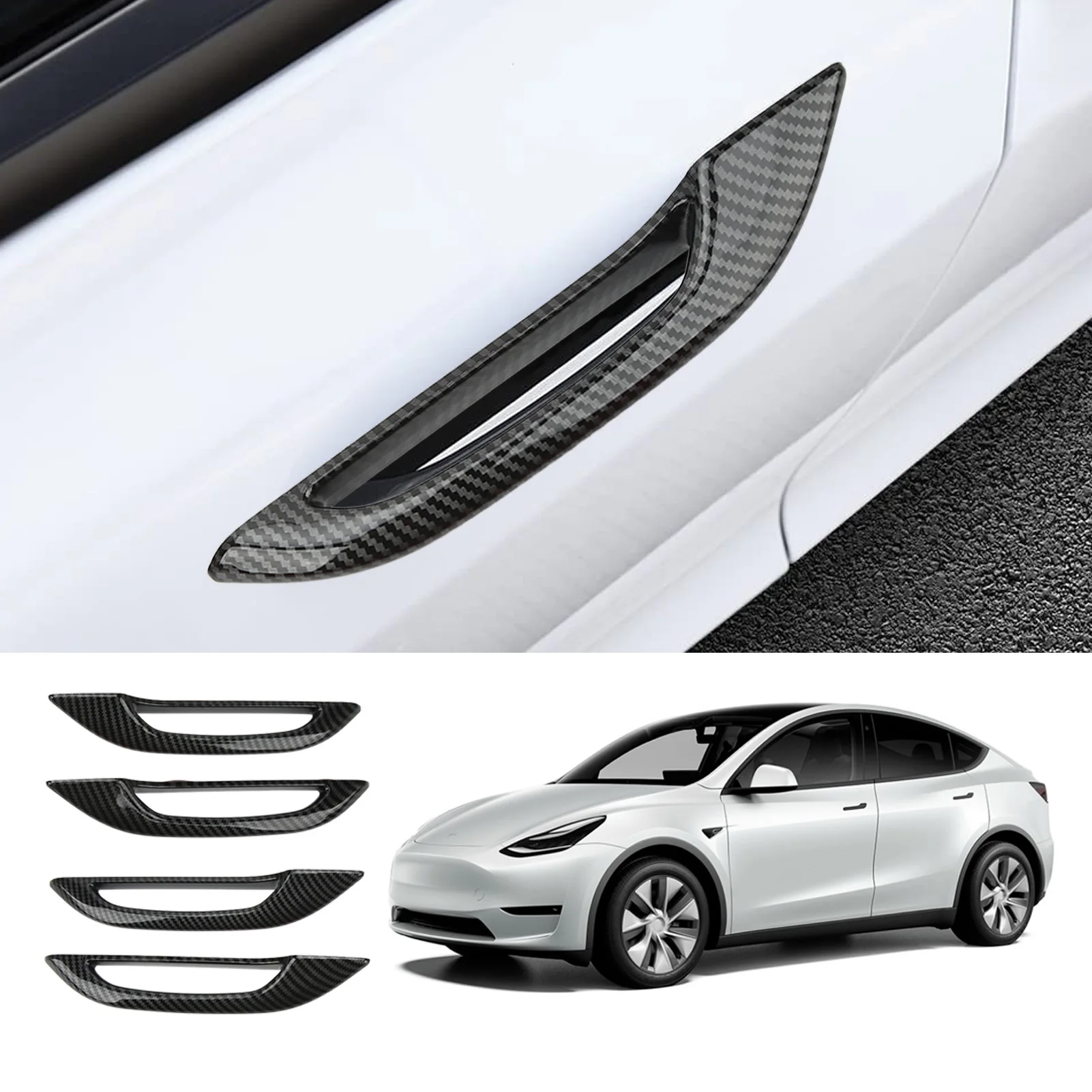 Car Door Handle  Cover Door Handle Antifreezing Cover Weather Proof Quick Installation Exquisite Workmanship for Car