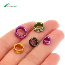 10 Stuks Aluminium Papegaai Been Ringen Duif Voet Ringen Vogel Papegaai Voeden Identificatie Outdoor Vliegende Training Tools Vogel Benodigdheden