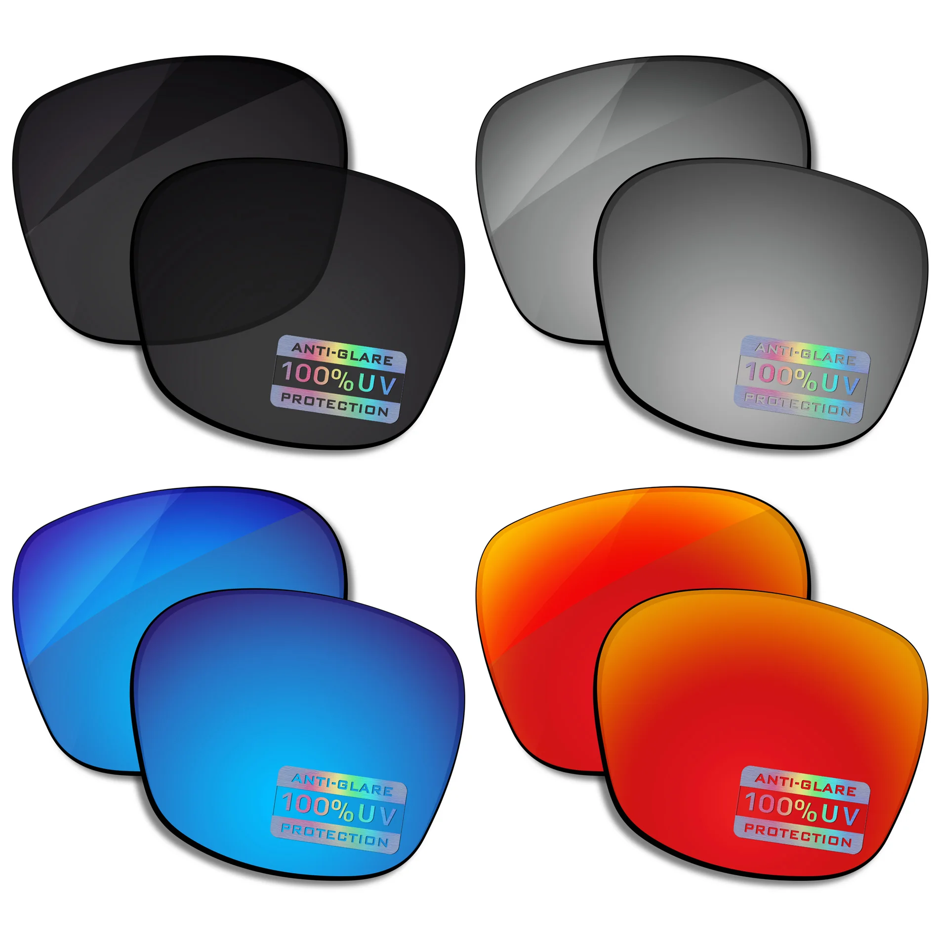 

MYCOURAG Replacement Lenses for OAKLEY News Flash OO2025 Sunglasses UV400 Protection Multi-Color Options