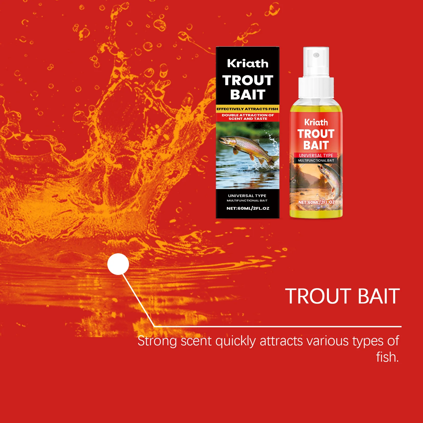 1/2PCS Fish Attractant Spray 6 - Aquarium Fish Diseases recension och pris