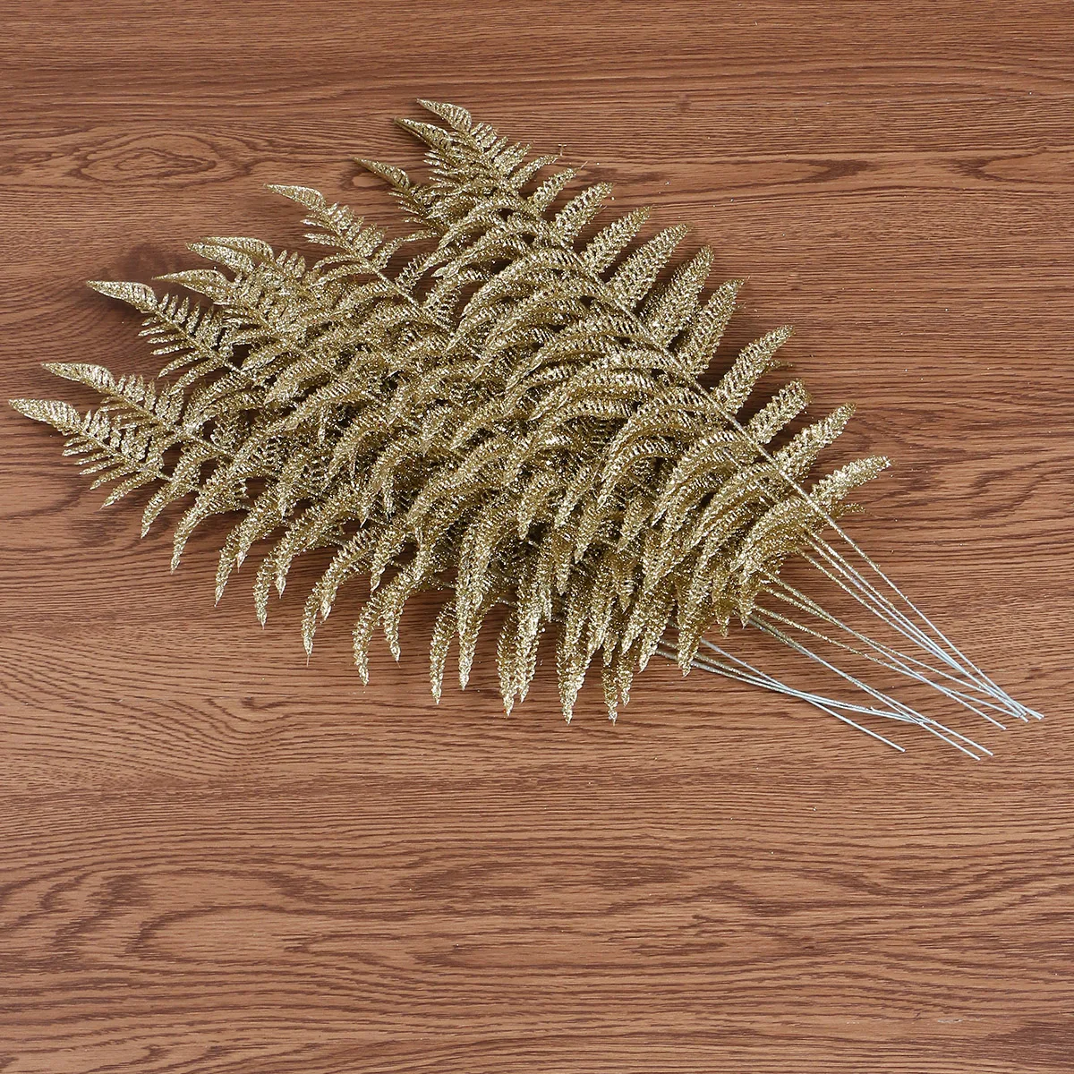 

12pcs Simulation Leaves Premium Artificial Plants For Home Decor Christmas Ornaments Festive Greenery Desktop Balcony