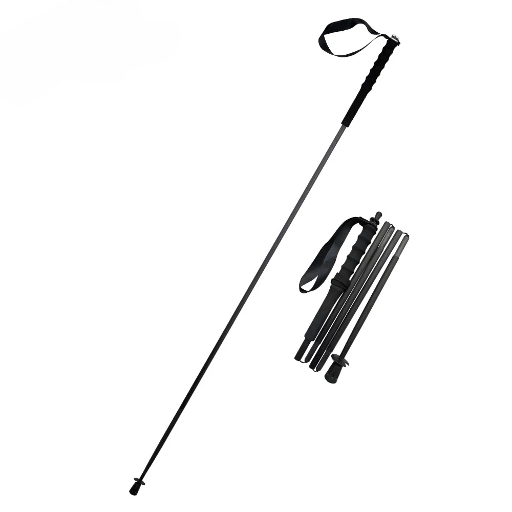 

Ultra Light Carbon Fiber Trekking Poles, Foldable Hiking Walking Sticks for Outdoor Camping