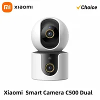 Xiaomi Smart Camera C500 Dual Lens Version 4MP Security Camera 360° AI Detection Full Color Night Vision WiFi 6 Mi Home APP