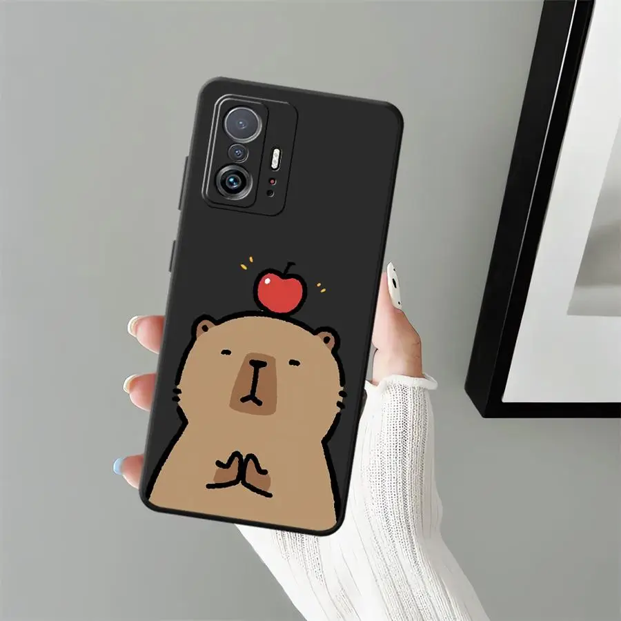 حافظة كارتونية لطيفة لهاتف Xiaomi Mi 9 13 10 11 13 Lite CC9Pro 10T 11T 14 Pro 9T غطاء خلفي ناعم