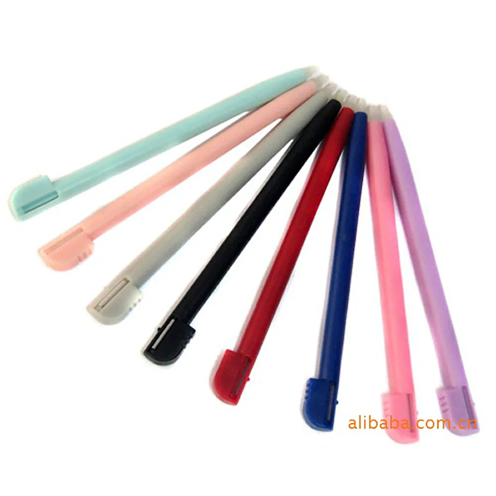 2 buah/lot NDSL Nintendo layar pena NDSL layar sentuh pena NDSL permainan NDSL pena ketahanan sentuh NDSL