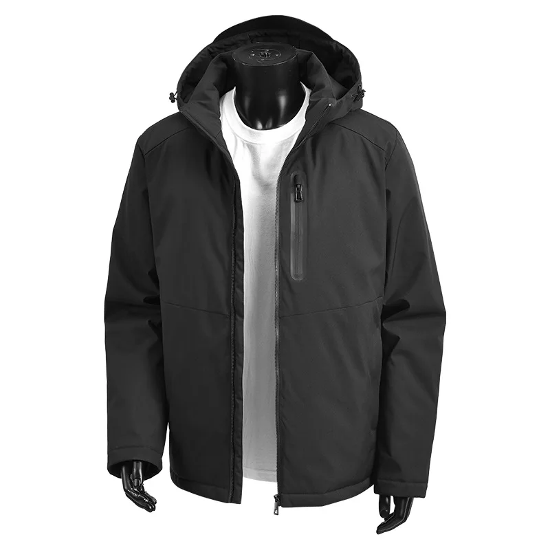 

European and American Autumn Winter Couple Hooded Soft Men's and Women's Waterproof Travel