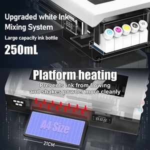 Impresora A4 L805 DTF directamente a la impresora de transferencia de película A4 THISH MÁQUINA DE IMPRESIÓN PARA TODAS LAS EMPRESORES DE IMPRESIÓN DTF TEXTILES DTF A4 8 mejores ventas DTF Printer Bundle - №7
