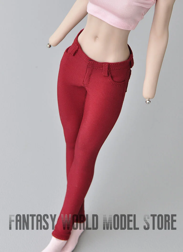 Weibliche lässige lose Jacken im Maßstab 1:6, enge Hosen, elastische, schlanke Bleistifthosen für 12-Zoll-Action-Figur-Körperpuppen
