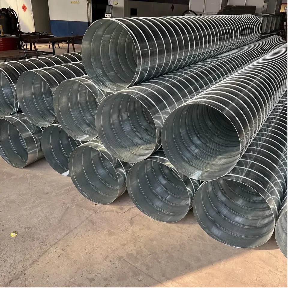BTF-II 1800 Spiral Round Air Duct Tubeformer Machine For Ventilation