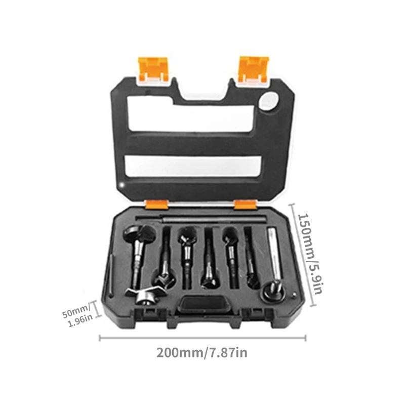 Completely Woodworking Drill Bit Collection For Professional Use Includes SelfCentering Bits And Storage Case