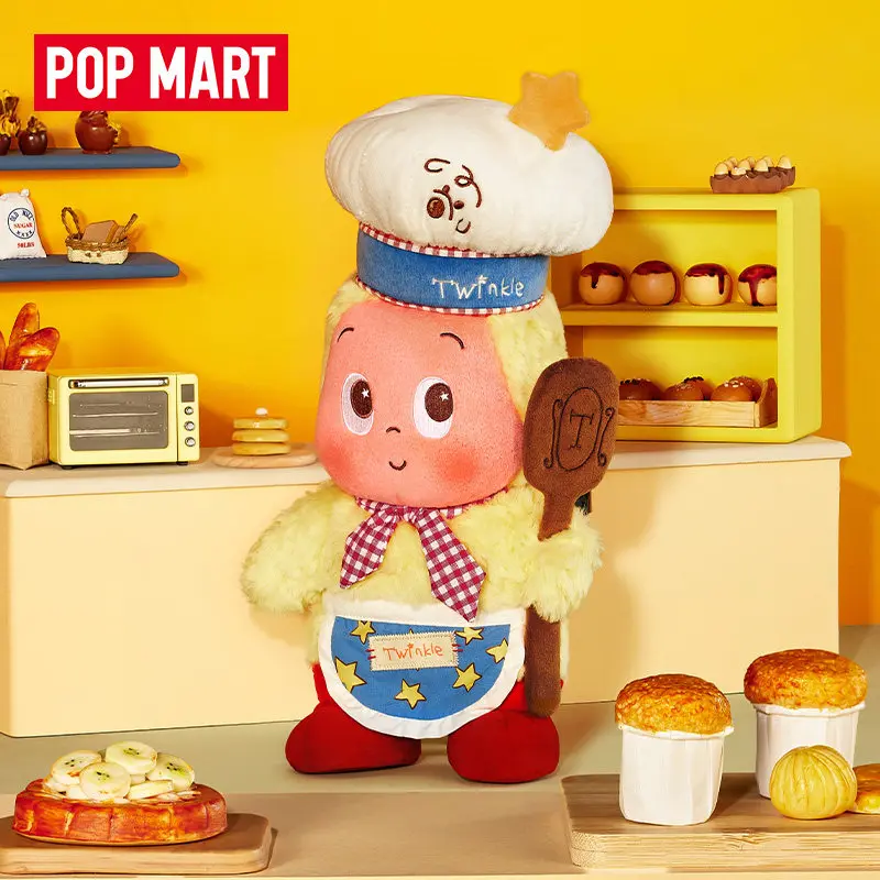 

POP MART Twinkle Twinkle Welcome To The Moon Surface Series Baking Master Doll Toy Collectibles Ornament Girls' Festival Gifts