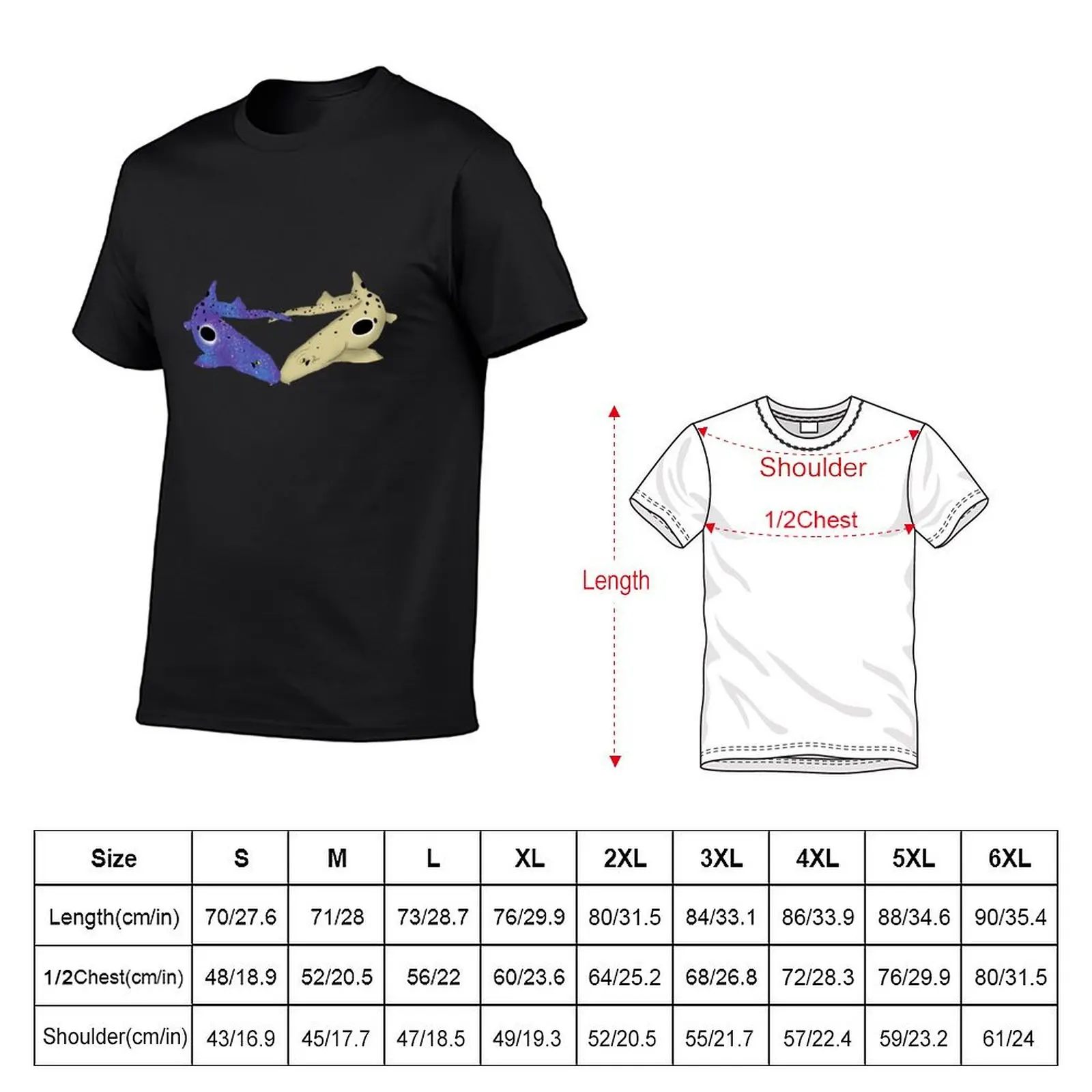 Epaulette Shark Love T-Shirt vintage t shirts quick drying oversized graphic tee tee shirts for men