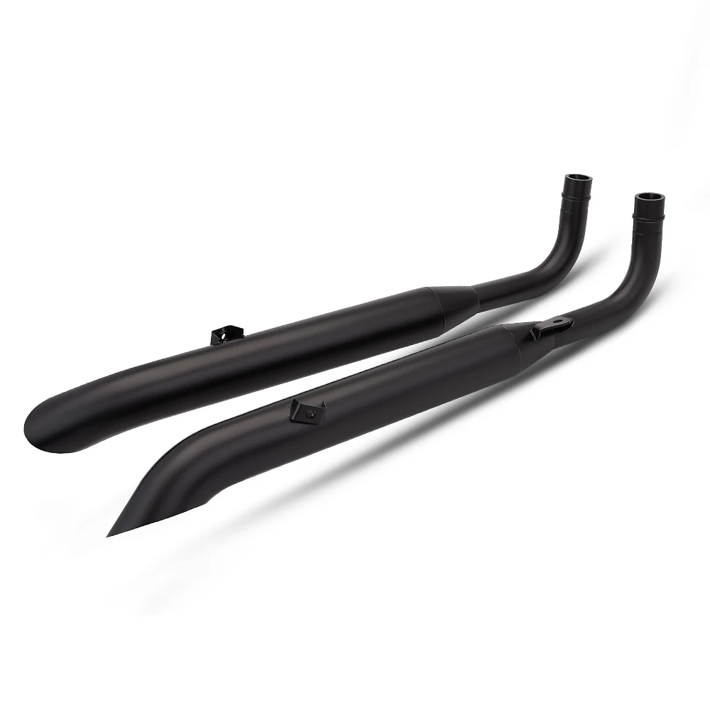 Vintage Style Motorcycle Exhaust Muffler Stainless Steel Pipe Fit Bonneville T100 T120 Bobber Cafe Racer Modified Escape Tube