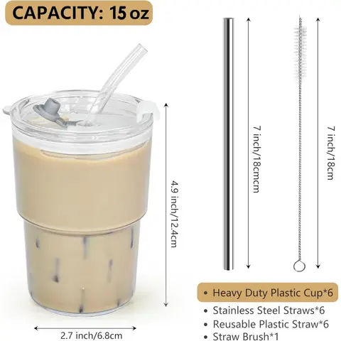 8 best sales स्ट्रॉ के साथ पीने का कप - №5