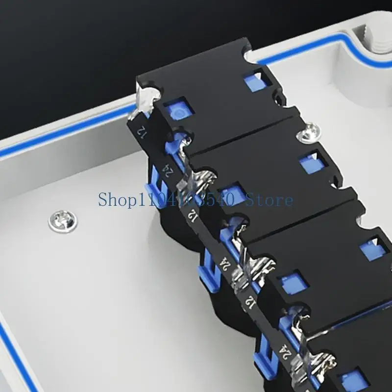 02DC Electrical Control Box Housing with Outdoor Waterproof Design for Button Mounting and Wiring Cover Applications