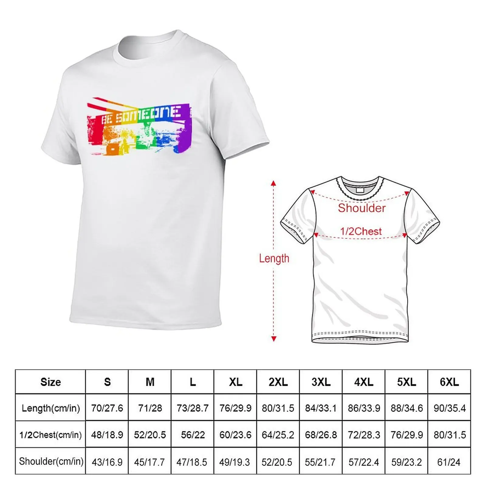 Soyez un seul-Houston, T-Shirt arc-en-ciel homme T-Shirt été t-shirts pour homme pack T-Shirt blanc