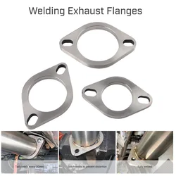 2/2.5 /3 inch 304 Stainless Accessories 52mm 64mm 77mm Exhaust Muffler Flange Exhaust Pipe Connection Joint