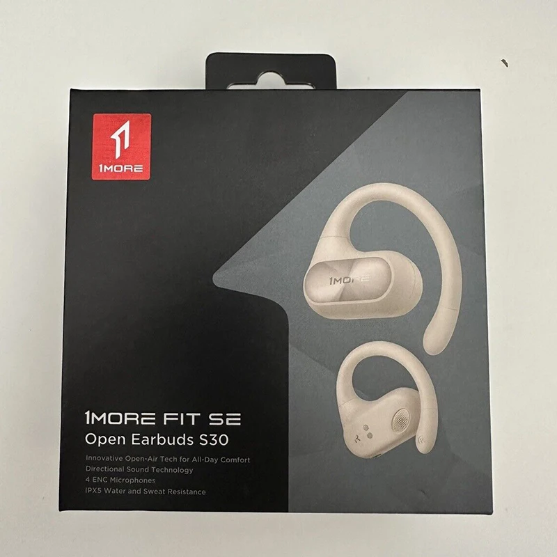 Original 1MORE Fit SE S30 Open Earbuds Wireless Bluetooth Open Ear Earphone Dual connect 14.2mm Dynamic Drivers Sports Headsets