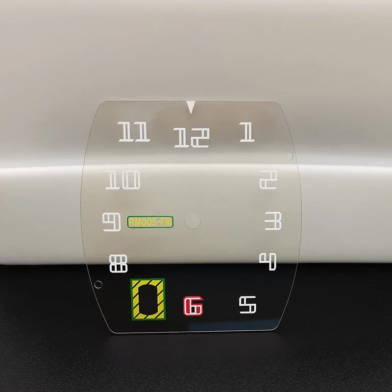 Vidrio de esfera de reloj de alta calidad para RM005-FM, piezas de reloj del mercado de accesorios