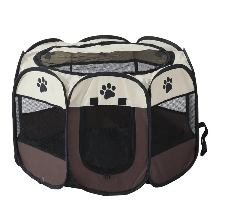 Hot selling Portable Washable Folding Outdoor Cat House Play Tents Pet Cages